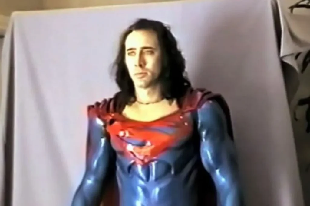 Nic Cage Superman Lives Photo