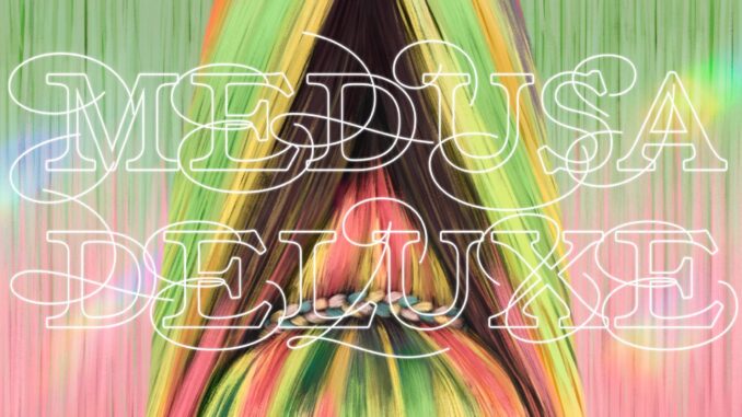 medusa colorful medusa poster
